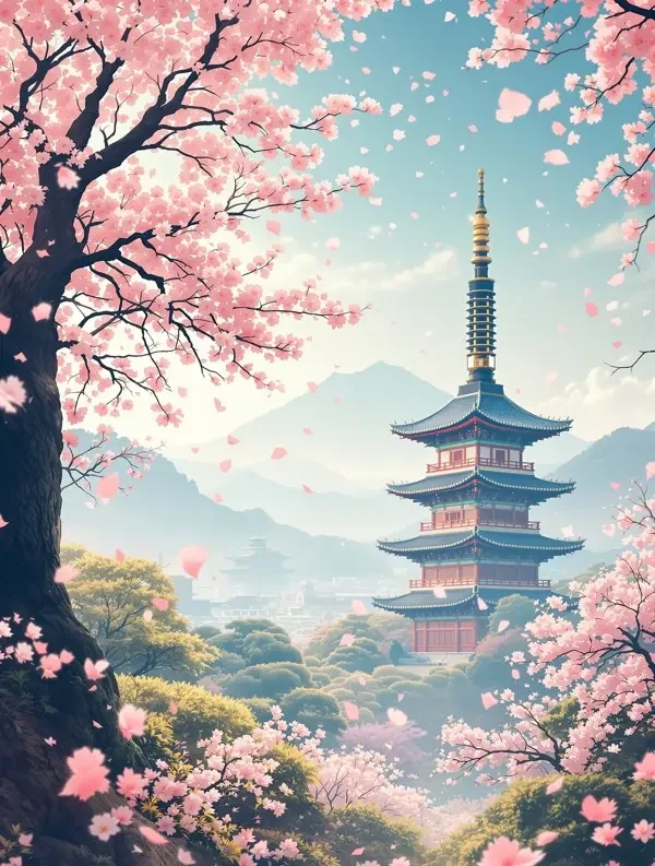 樱花与首尔